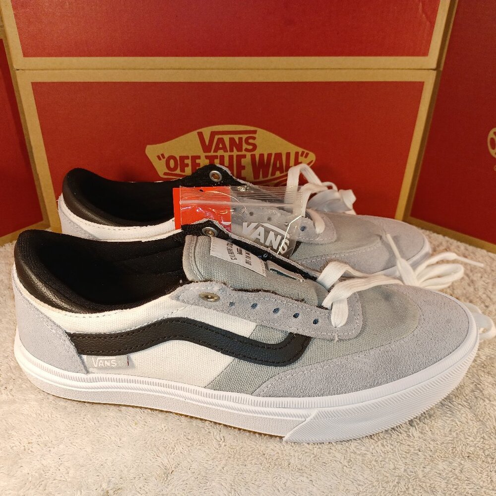 Vans Men's 6.5/Women's 8 Gilbert Crockett Pro Gray/White VN0A38CO0QO